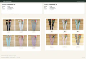 DZD-001 - OPP Film Flower Sleeve / Bag