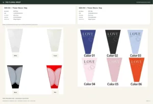 DZD-033 - OPP Film Flower Sleeve / Bag