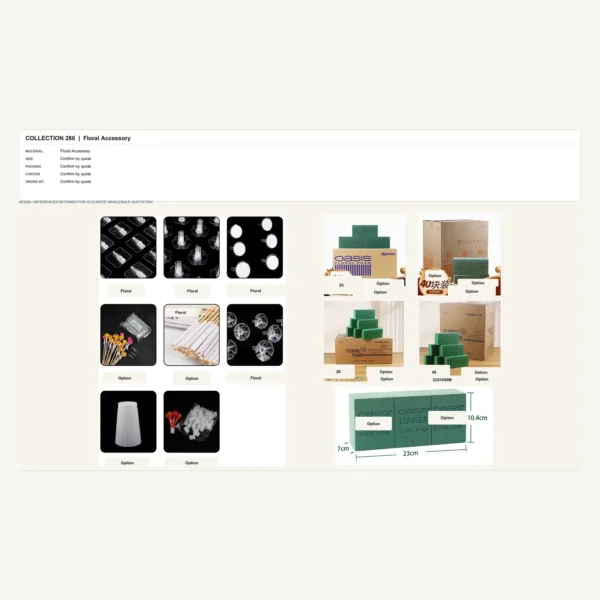 tfw-sku-acc-286 ACC-286 - Floral Accessory Floral Accessory