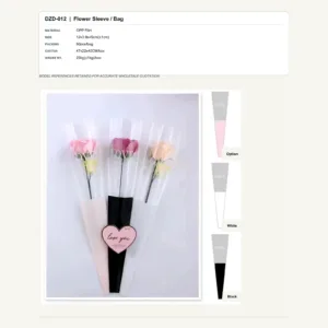 DZD-012 - OPP Film Flower Sleeve / Bag
