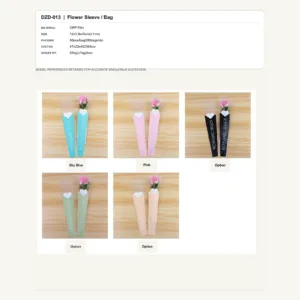 DZD-013 - OPP Film Flower Sleeve / Bag