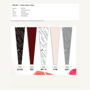 DZD-021 - OPP Film Flower Sleeve / Bag