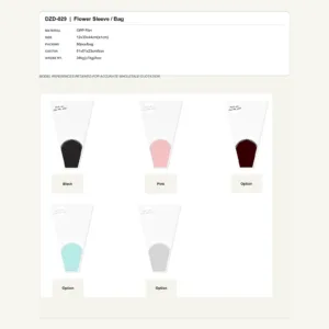 DZD-029 - OPP Film Flower Sleeve / Bag
