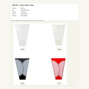 DZD-033 - OPP Film Flower Sleeve / Bag
