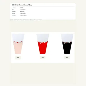 DZD-41 - OPP Film Flower Sleeve / Bag