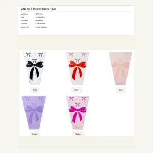 DZD-42 - OPP Film Flower Sleeve / Bag