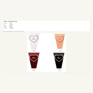 DZD-43 - OPP Film Flower Sleeve / Bag