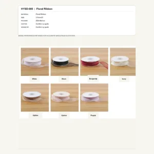 HYSD-005 - Floral Ribbon Floral Ribbon