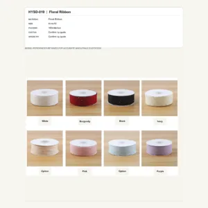 HYSD-019 - Floral Ribbon Floral Ribbon