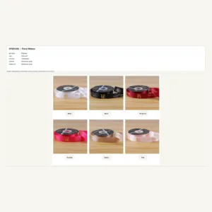 HYSD-036 - Polyester Floral Ribbon