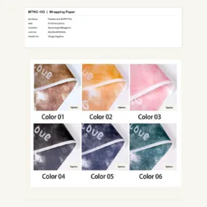 tfw-sku-myhc-103 MYHC-103 - Pearlescent BOPP Film Flower Wrapping Paper