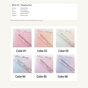 MYHC-105 - Decorative Paper Flower Wrapping Paper