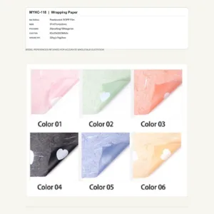 tfw-sku-myhc-118 MYHC-118 - Pearlescent BOPP Film Flower Wrapping Paper