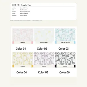 tfw-sku-myhc-119 MYHC-119 - Matte BOPP Film Flower Wrapping Paper