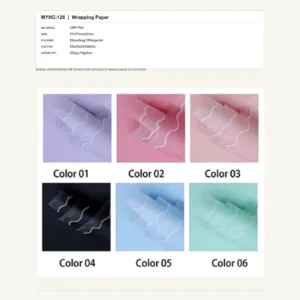 MYHC-126 - OPP Film Flower Wrapping Paper