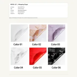 tfw-sku-myhc-127 MYHC-127 - Matte BOPP Film Flower Wrapping Paper