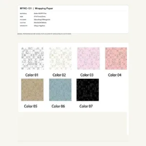 tfw-sku-myhc-131 MYHC-131 - Matte BOPP Film Flower Wrapping Paper