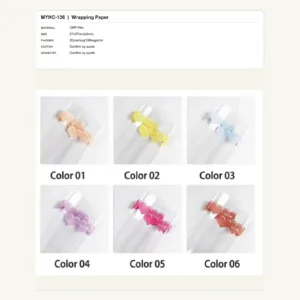 MYHC-136 - OPP Film Flower Wrapping Paper