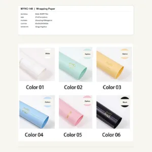 tfw-sku-myhc-148 MYHC-148 - Matte BOPP Film Flower Wrapping Paper
