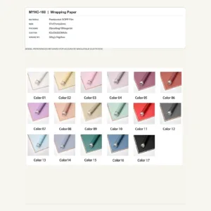 tfw-sku-myhc-160 MYHC-160 - Pearlescent BOPP Film Flower Wrapping Paper