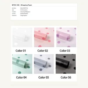 tfw-sku-myhc-168 MYHC-168 - Matte BOPP Film Flower Wrapping Paper
