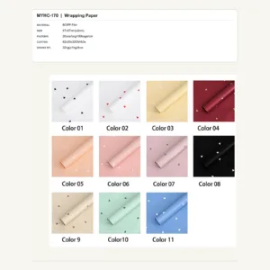 MYHC-170 - BOPP Film Flower Wrapping Paper