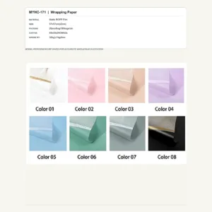 tfw-sku-myhc-171 MYHC-171 - Matte BOPP Film Flower Wrapping Paper
