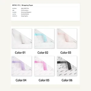 tfw-sku-myhc-172 MYHC-172 - Matte BOPP Film Flower Wrapping Paper
