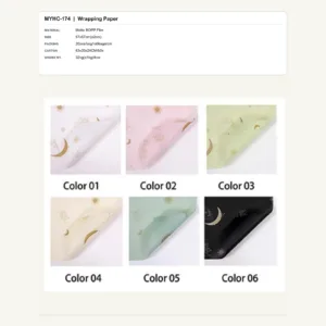 tfw-sku-myhc-174 MYHC-174 - Matte BOPP Film Flower Wrapping Paper