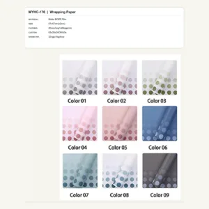 tfw-sku-myhc-176 MYHC-176 - Matte BOPP Film Flower Wrapping Paper