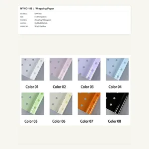 MYHC-188 - OPP Film Flower Wrapping Paper