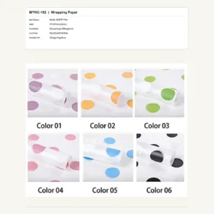 MYHC-192 - Matte BOPP Film Flower Wrapping Paper