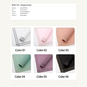 MYHC-194 - Matte BOPP Film Flower Wrapping Paper