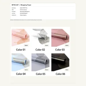 MYHC-207 - Matte BOPP Film Flower Wrapping Paper