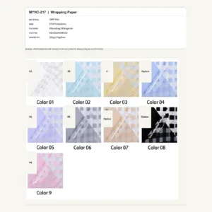 MYHC-217 - OPP Film Flower Wrapping Paper
