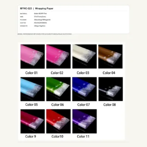 MYHC-223 - Matte BOPP Film Flower Wrapping Paper
