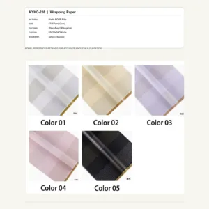 MYHC-236 - Matte BOPP Film Flower Wrapping Paper