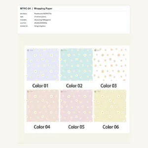 MYHC-24 - Pearlescent BOPP Film Flower Wrapping Paper