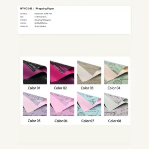 MYHC-242 - Pearlescent BOPP Film Flower Wrapping Paper