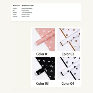 MYHC-247 - Pearlescent BOPP Film Flower Wrapping Paper