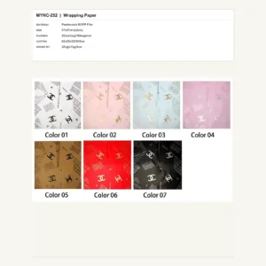 MYHC-252 - Pearlescent BOPP Film Flower Wrapping Paper