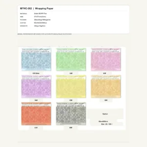 MYHC-262 - Matte BOPP Film Flower Wrapping Paper