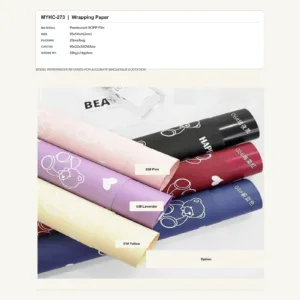 MYHC-273 - Pearlescent BOPP Film Flower Wrapping Paper