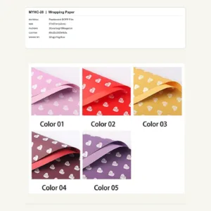 MYHC-28 - Pearlescent BOPP Film Flower Wrapping Paper