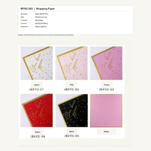 MYHC-283 - Matte BOPP Film Flower Wrapping Paper