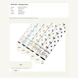 MYHC-285 - Pearlescent BOPP Film Flower Wrapping Paper