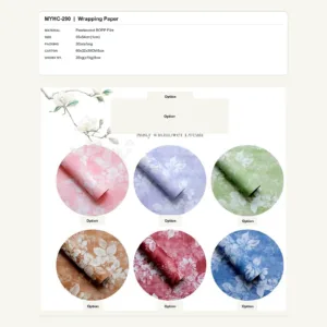 tfw-sku-myhc-290 MYHC-290 - Pearlescent BOPP Film Flower Wrapping Paper
