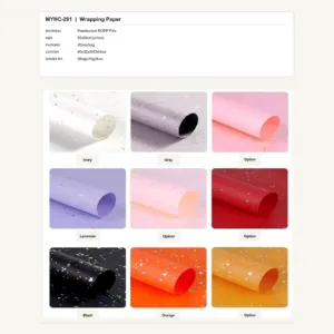 tfw-sku-myhc-291 MYHC-291 - Pearlescent BOPP Film Flower Wrapping Paper