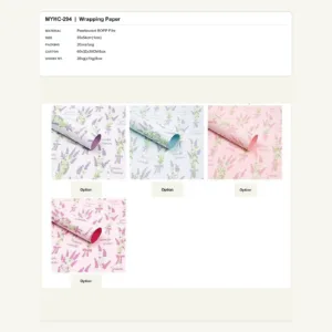 tfw-sku-myhc-294 MYHC-294 - Pearlescent BOPP Film Flower Wrapping Paper