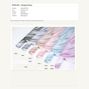 MYHC-295 - Matte BOPP Film Flower Wrapping Paper